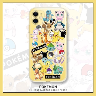 Ốp Lưng Mềm Chống Sốc In Hình Pokemon Cho Iphone 11 Pro Xr / Xs / X 7 8 Plus