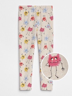 Combo 6 quần legging cho bé
