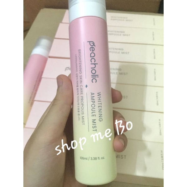 XỊT KHOÁNG PEACHOLIC 100ML