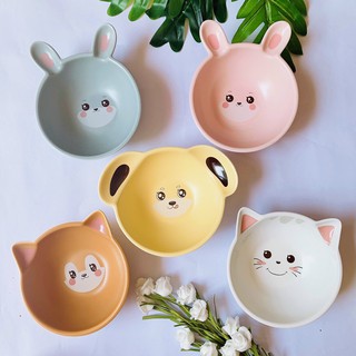 Bát ăn dặm chén ăn dặm cho bé C11 hình con vật