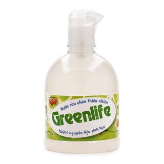 Nước rửa bát sinh học Greenlife 500ml