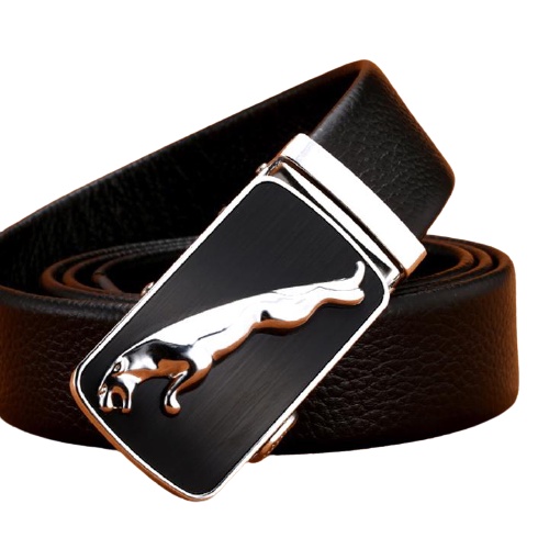 THẮT LƯNG NAM DA THẬT DÁNG TRƠN KHÓA TỰ ĐỘNG MÀU ĐEN