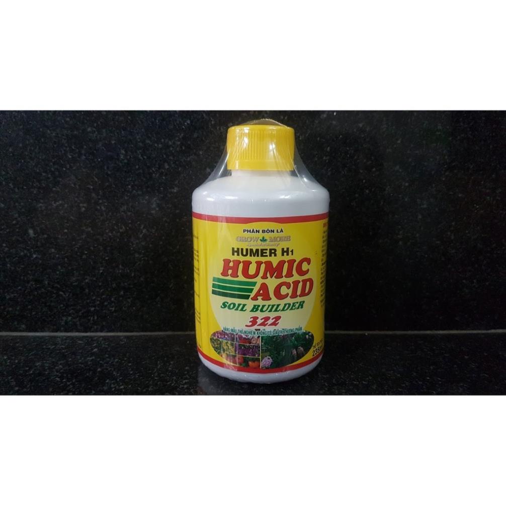 Humic acid 322 phân bón lá NPK sinh học (Chai 235 ml)