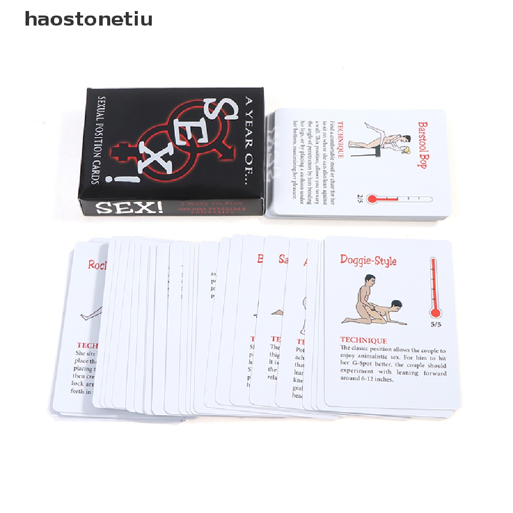 Bộ 108 thẻ chơi game BEDROOM COMMANDS vui nhộn cho phòng ngủ/phòng khách