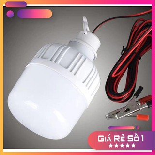 [ XẢ HÀNG ] Bóng Đèn Led 12V Có Đầu Kẹp Bình Siêu Sáng
