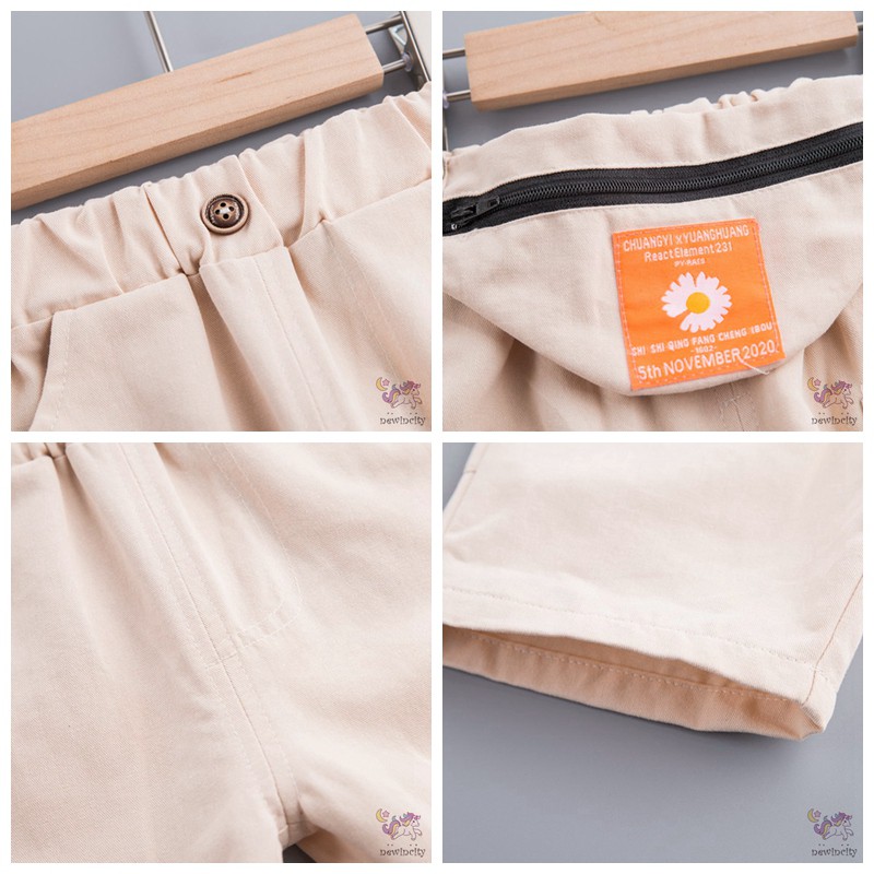 Set áo thun tay ngắn và quần short cho bé trai