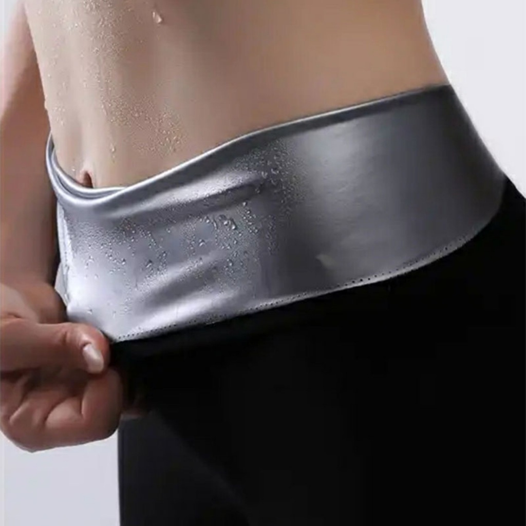 [ Dáng lửng - Loại 1 ] Quần Đổ Mồ Hôi Giảm Mỡ Bụng HelloGym, Quần Sinh Nhiệt Giảm Mỡ Bụng Tráng Bạc Nano Nhật Bản | BigBuy360 - bigbuy360.vn