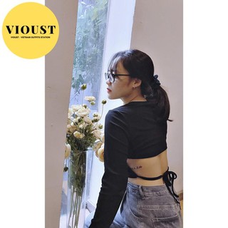 Áo Tay Dài Hở Lưng - VIOUST
