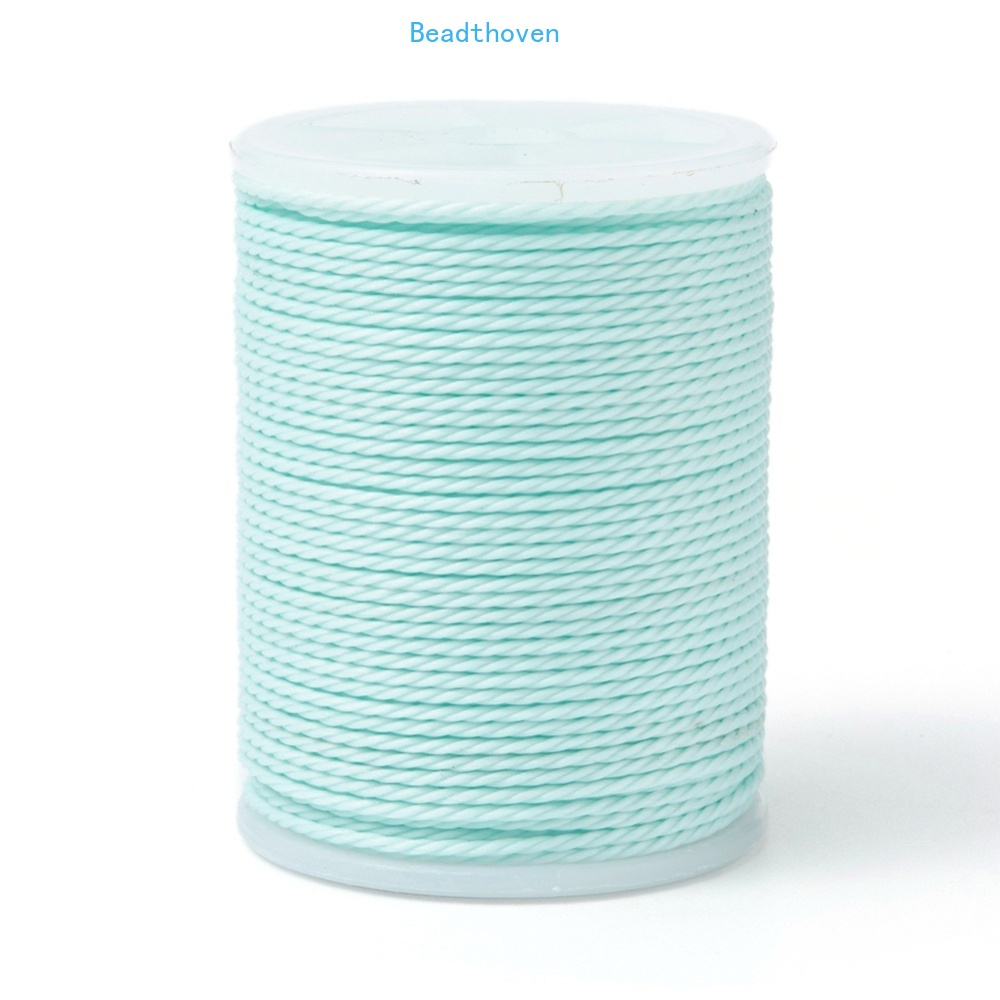 1 Cuộn Dây Sáp Polyester 1mm Kích Thước 12.02 Yard (11m)