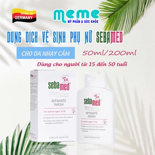 Dung dịch vệ sinh phụ nữ Sebamed pH 3.8 - Đức  - 50ml, 200ML