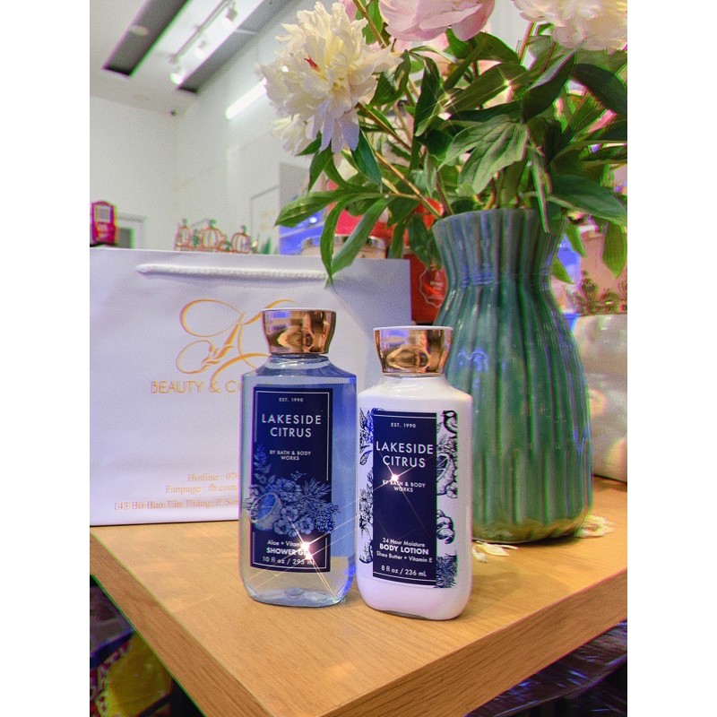 [BBW] Sữa Tắm, Body Lotion Bath & Body Works - LAKESIDE CITRUS