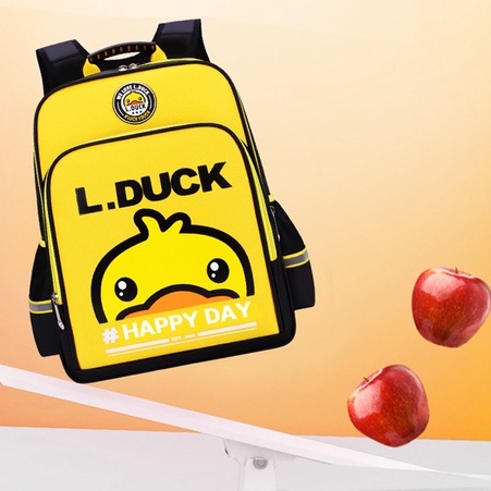 Balo Vịt Vàng Siêu Nhẹ Cho Bé Tiểu Học Thiết Kế Thời Trang Năng Động