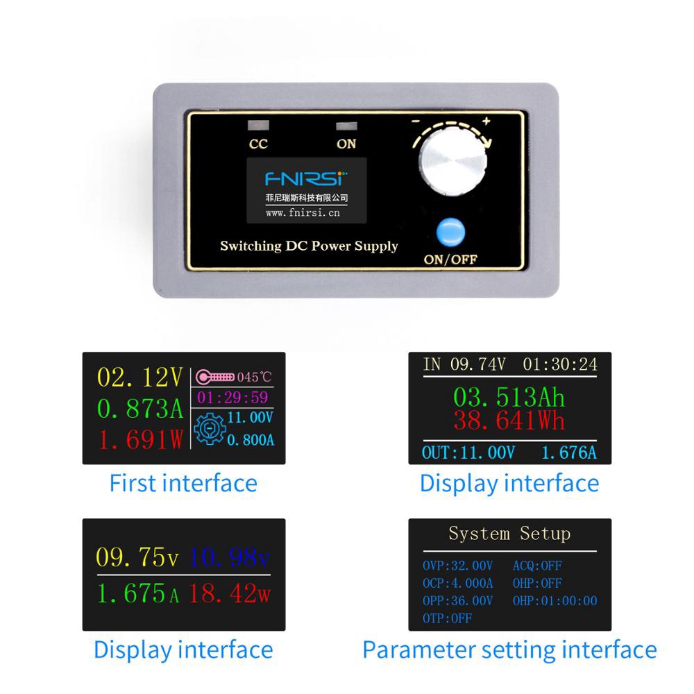 CNC DC DC Buck Boost Converter CC CV 0.5-30V 4A Power Module Adjustable Regulated power supply For Solar Battery Charging