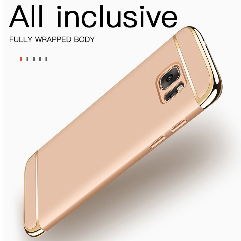 Ốp điện thoại chống sốc sang trọng dành cho Samsung Galaxy s7 edge s8 s9 plus note8 note9
