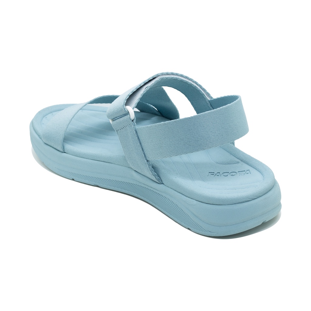 Giày sandal nữ quai dù V6 cao cấp đi học chính hãng R06 xanh ngọc