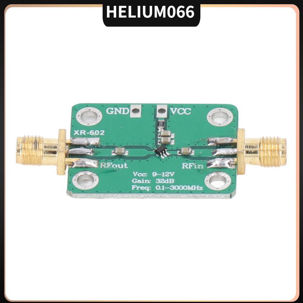 Mô-đun khuếch đại RF băng thông rộng 0.1‑3000MHz 32dB độ lợi cao cho lò vi sóng công suất thấp Radio 9‑12V