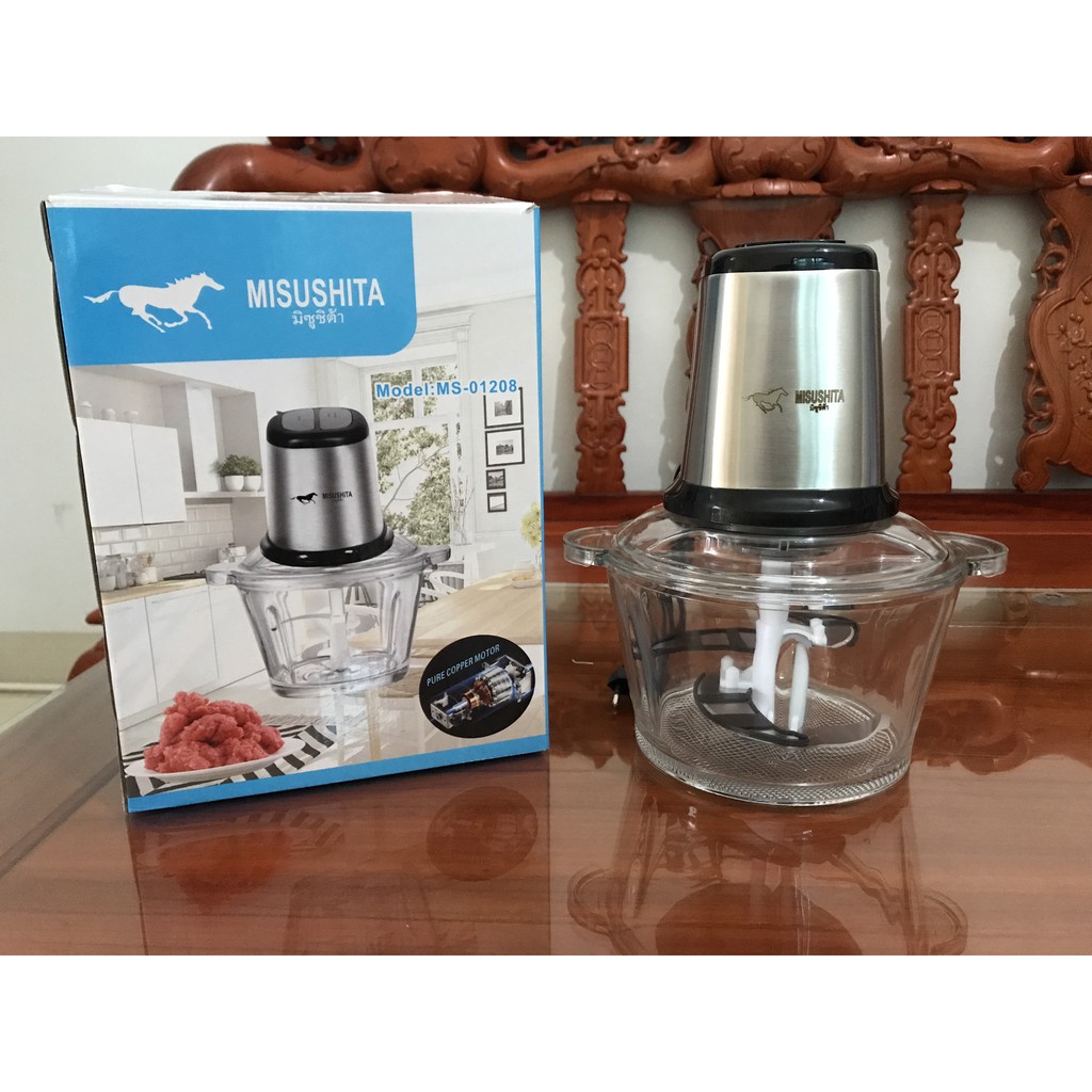 Máy xay sinh tố xay thịt Misushita MS-0120