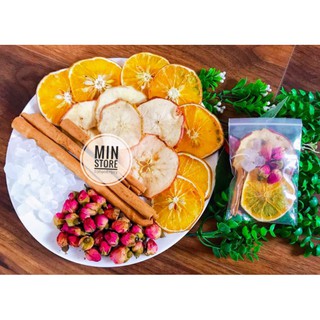 Hồng trà - cam - quế - táo - hoa hồng - đường phèn -
