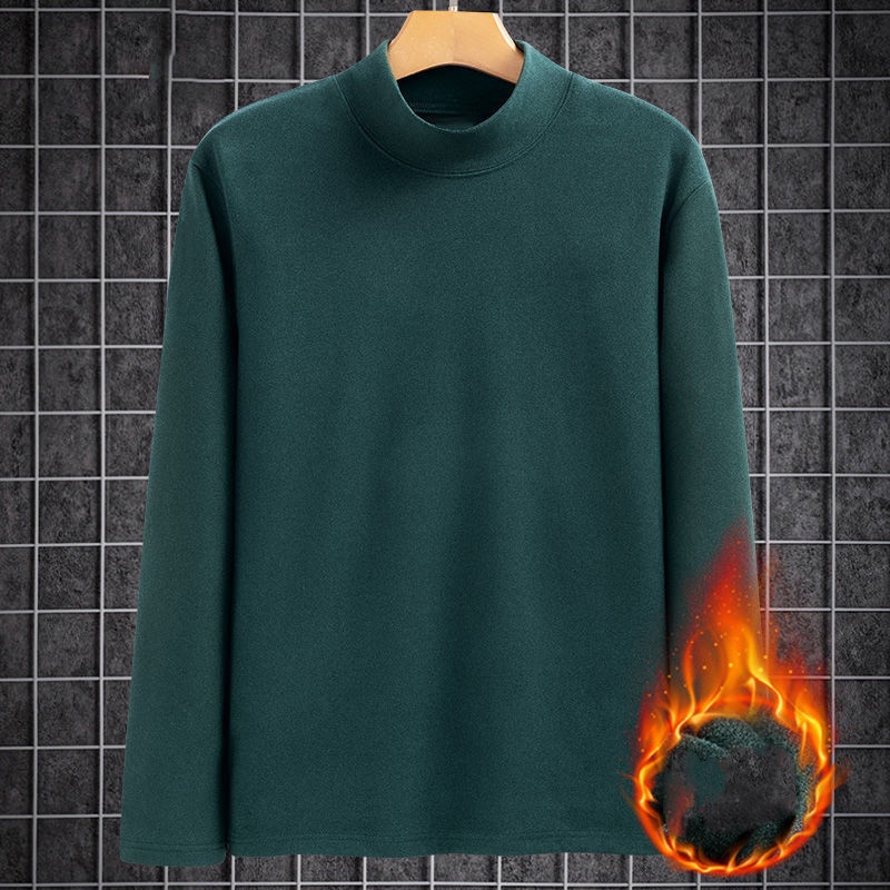 Áo nam Dài Tay Cổ Lọ Màu Sắc Thanh Lịch