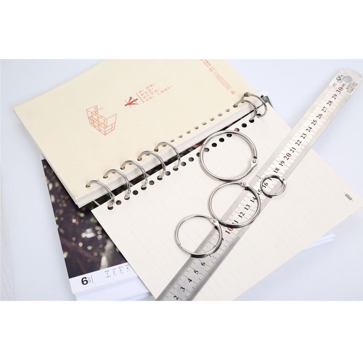 Khoen tròn làm album flash card giá rẻ