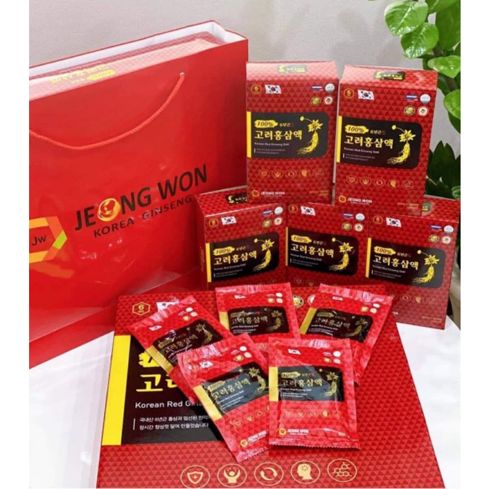 Nước hồng sâm Jeongwon (30 gói ×70ml)