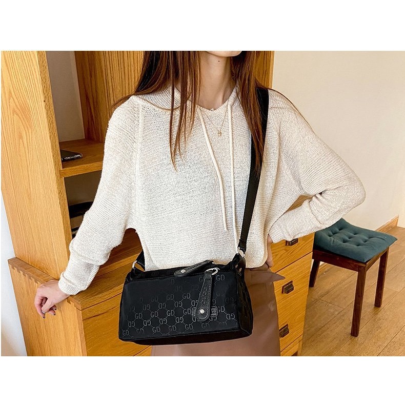 Túi Xách Nylon Chống Thấm Nước Thời Trang Mới 2022 Cho Nữ