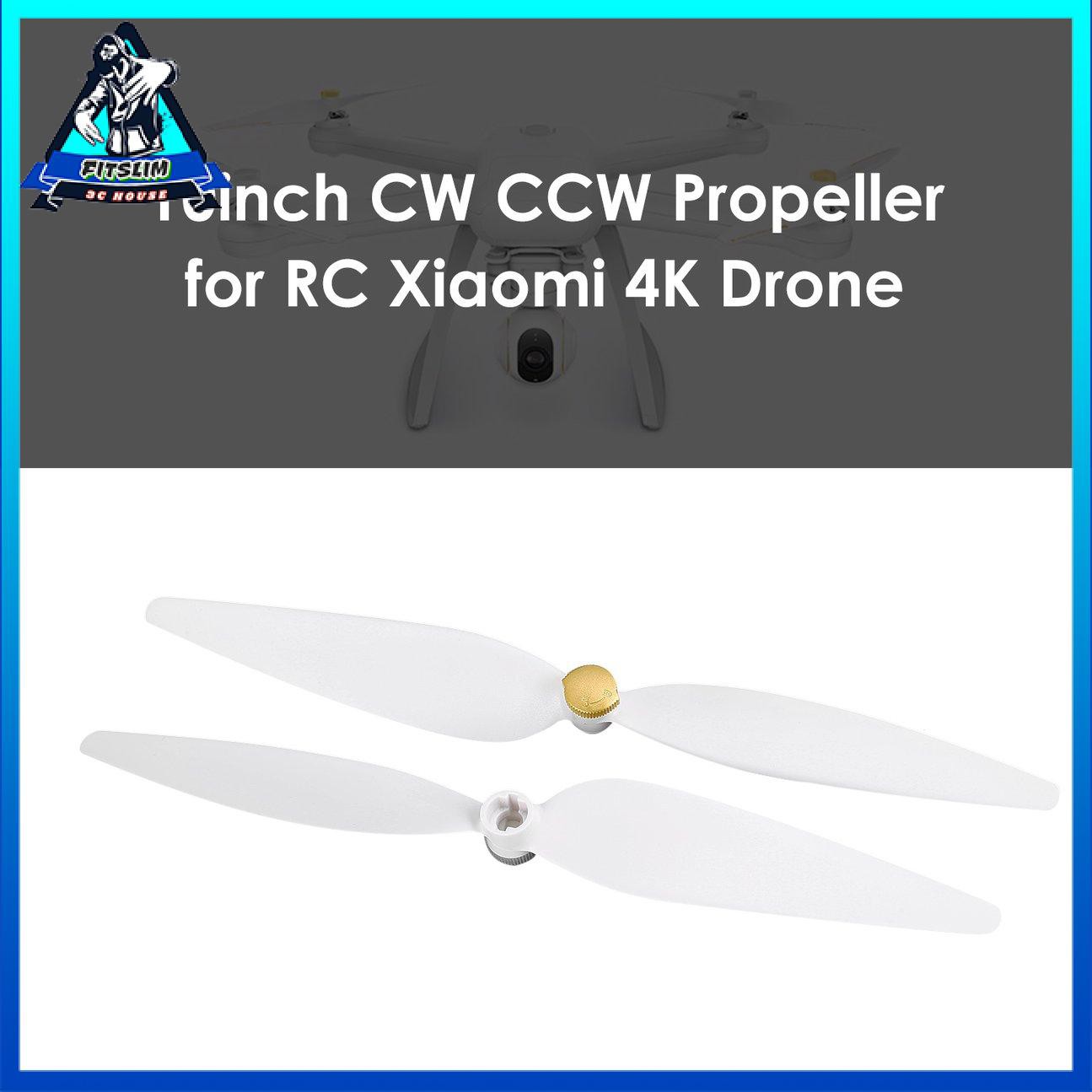 1 cặp Đạo cụ dự phòng 10 inch Bộ cánh quạt CW CCW cho RC Xiaomi 4K Drone