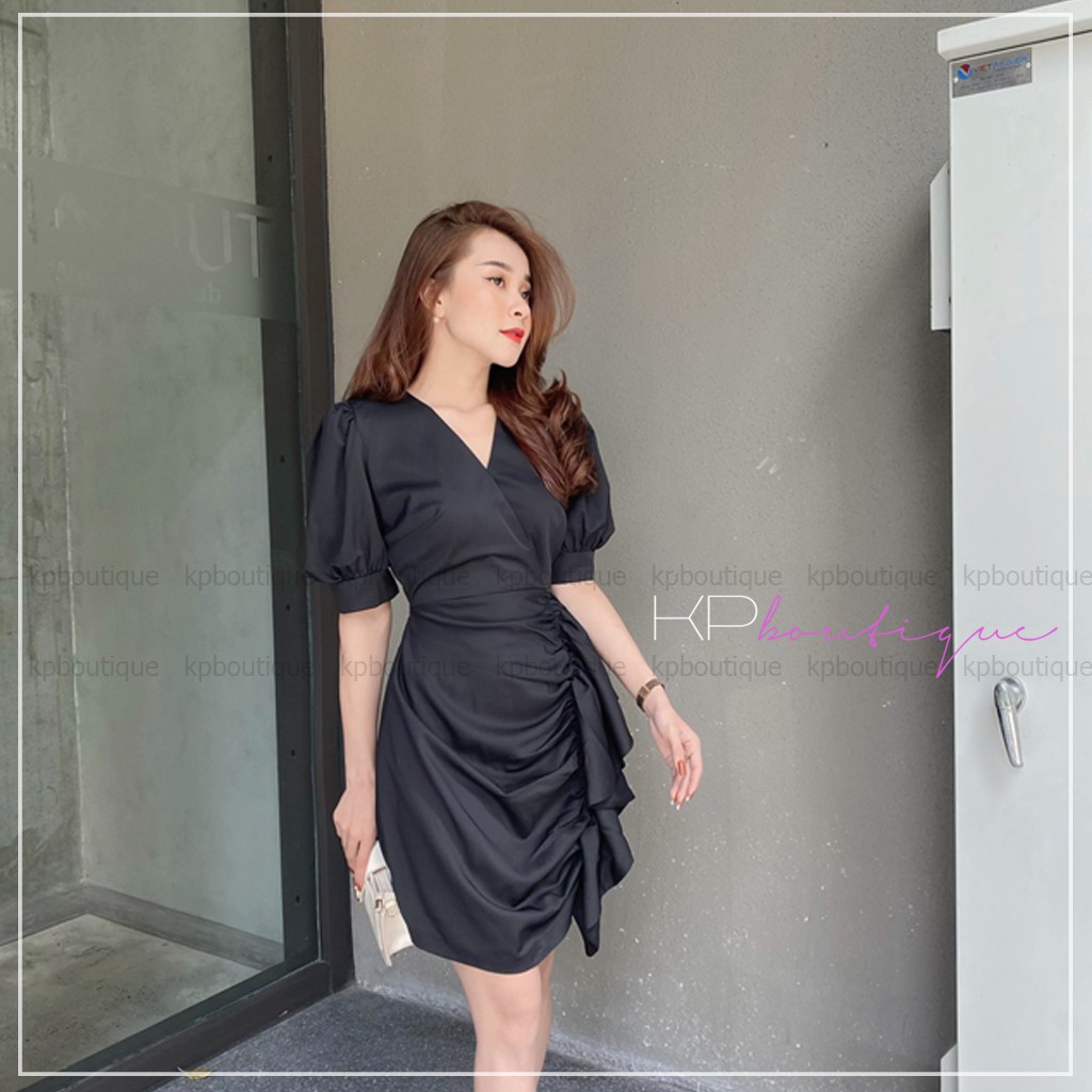 Đầm dự tiệc Kpboutique mã DG02 màu đen, chất lượng cao cấp | BigBuy360 - bigbuy360.vn