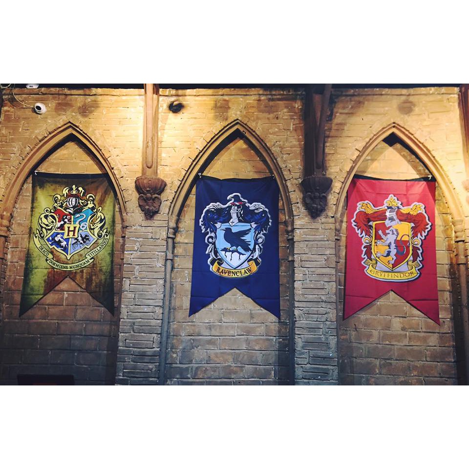 Cờ Hogwart 4 nhà Harry Potter