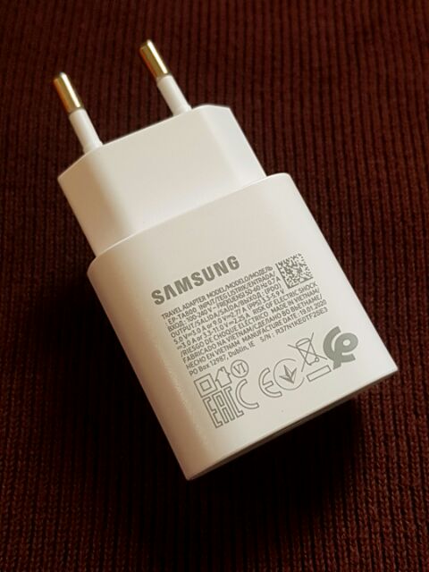 Sạc Nhanh 25W Samsung A52, A52s, A70, A71, A72, A80, A90, M22 M32 M51 M52 M62 Chính Hãng