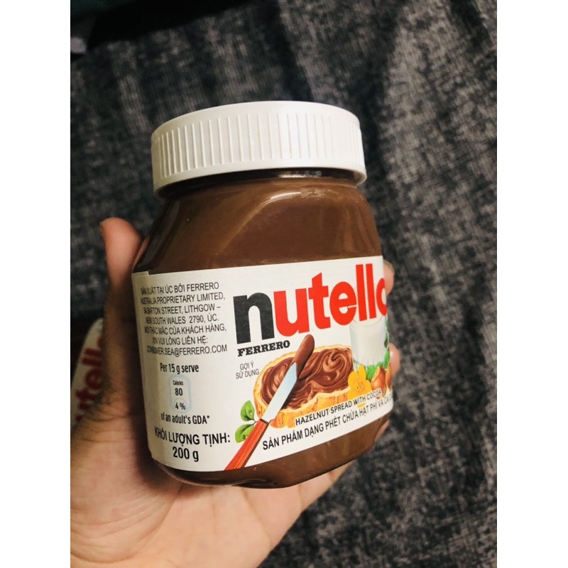 combo 10 hộp nutella 200g ( 10/2021)