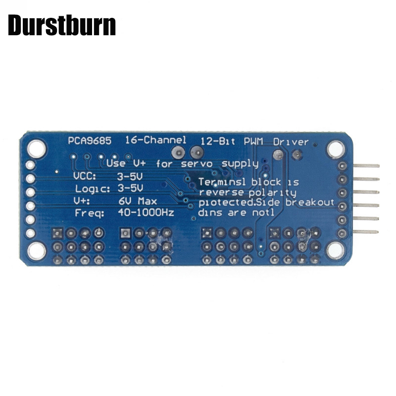 Mô Đun Pca9685 16ch 12-bit Pwm I2C Iic Giao Diện I2C Iic Cho Arduino