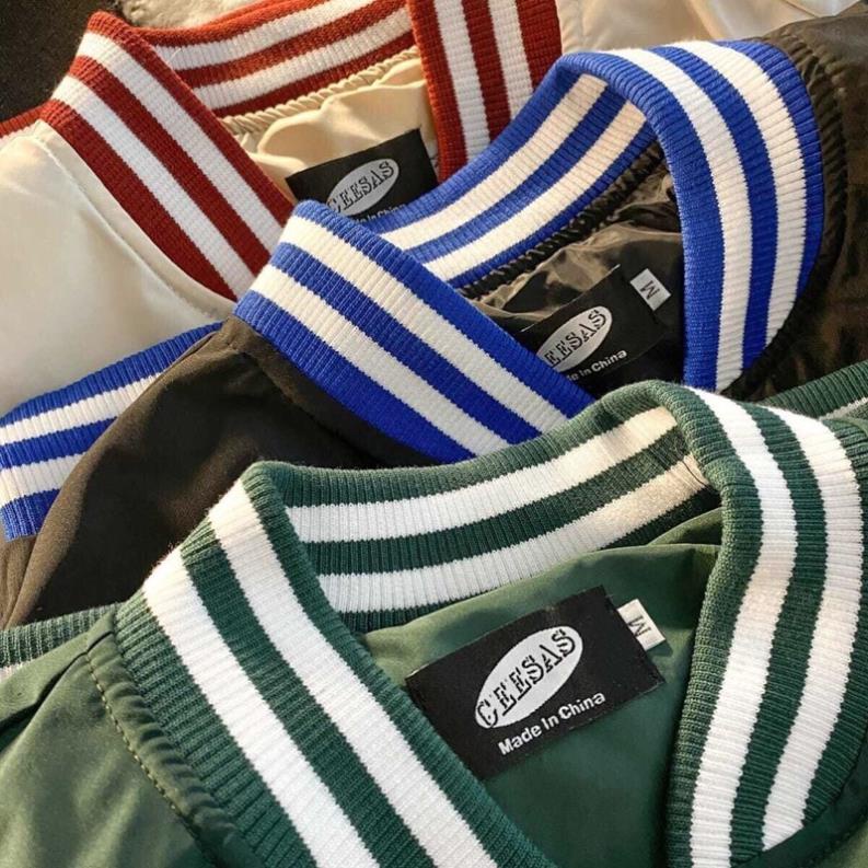 Áo Khoác Bomber Unisex, Áo Bomber Bóng Chày Went 28 Form Rộng Dầy Dặn Hottrend