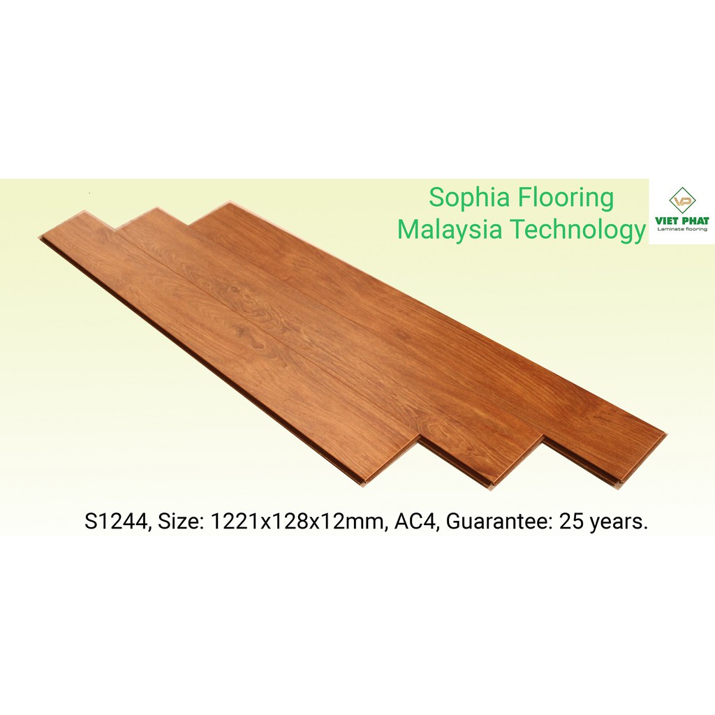 Sàn gỗ công nghiệp 12mm bề mặt laminate siêu chịu nước- số lương có han!!!