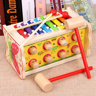 combo đập chuột kèm đàn và bảng núm