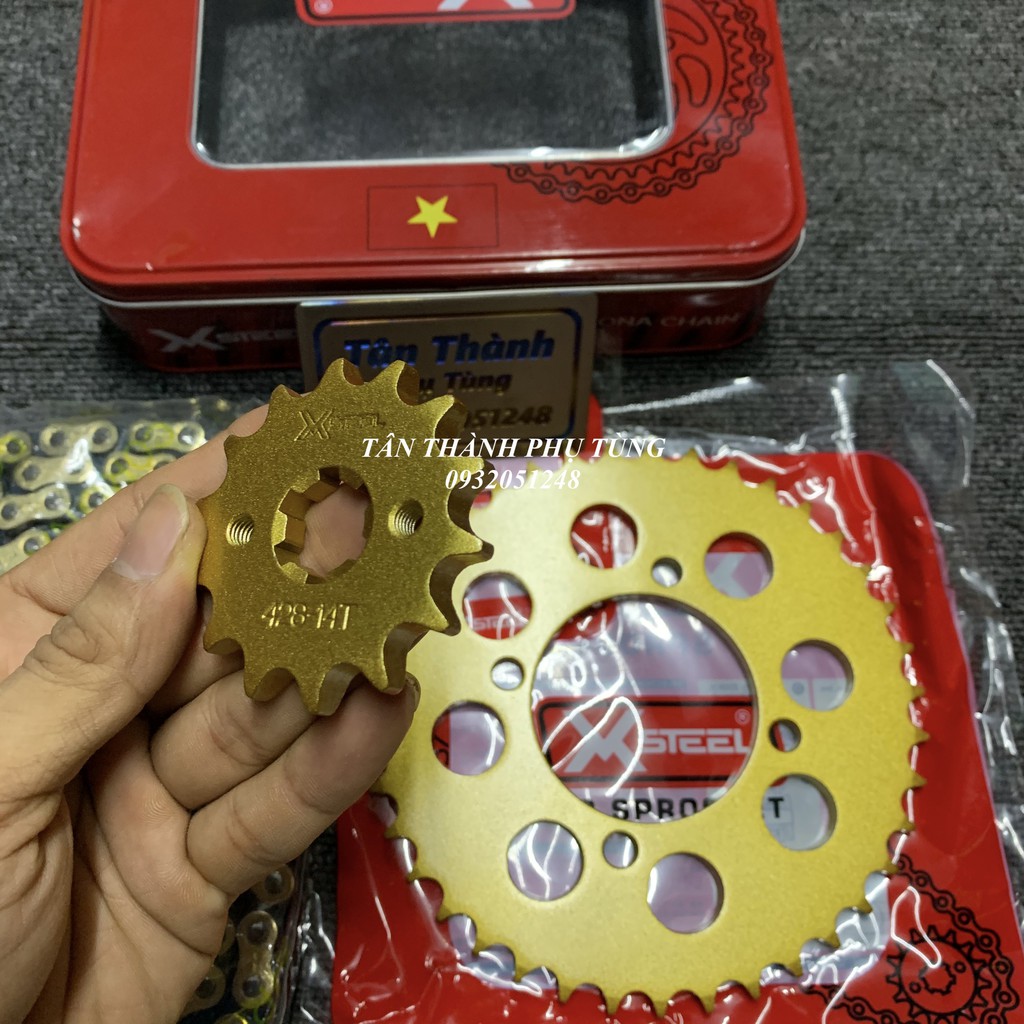 Nhông sên đĩa X1R Exciter 135 ( 2010, 2011-2014) 14-39