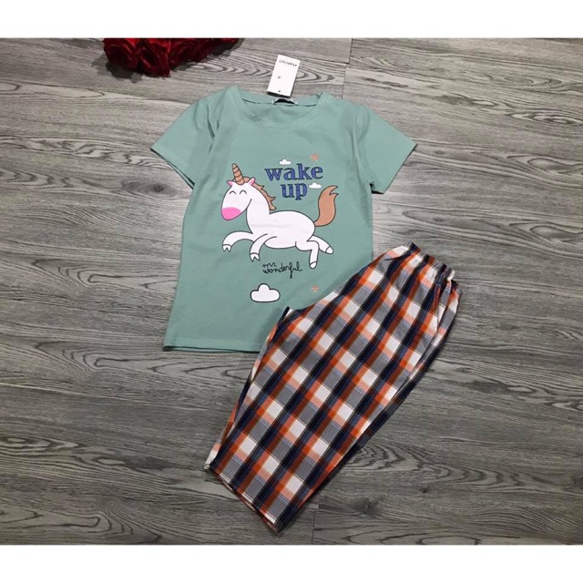 Combo bộ mặc nhà nữ