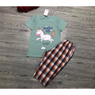 Combo bộ mặc nhà nữ