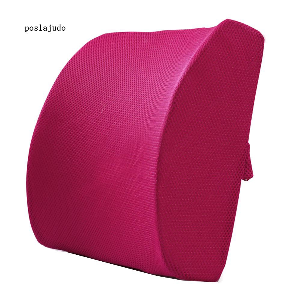 Gối tựa lưng giảm đau chất liệu êm ái nhiều màu sắc dùng cho xe hơi | BigBuy360 - bigbuy360.vn