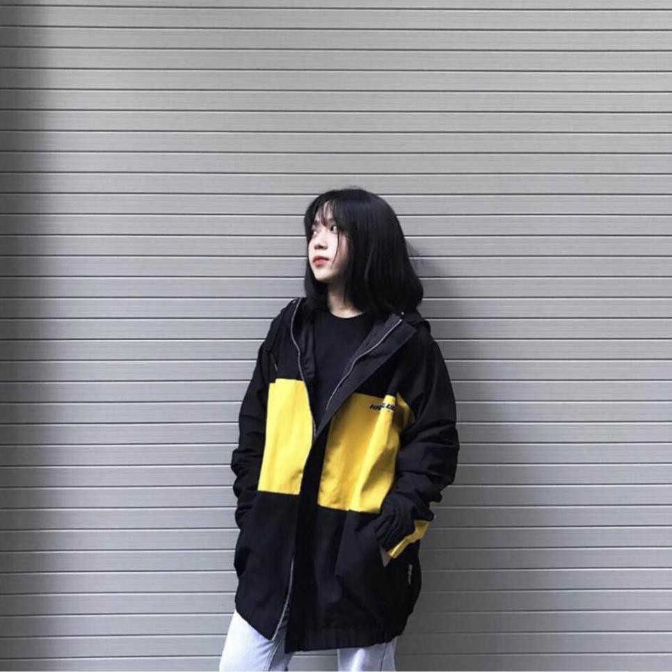 Áo khoác JACKET KAKI HIGH.CLUB. VÀNG ĐEN YB UNISEX
