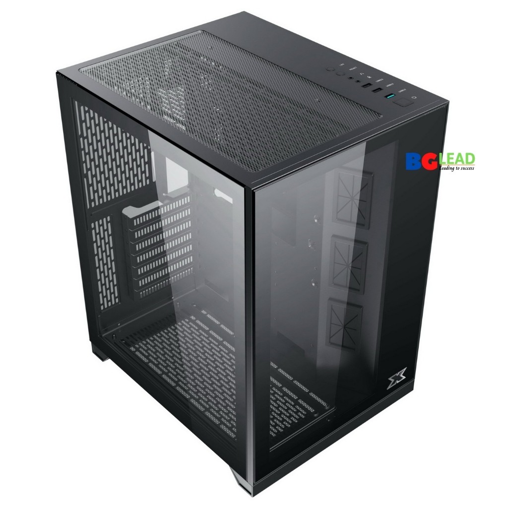 Vỏ case máy tính XIGMATEK AQUARIUS S - BLACK|WHITE|QUEEN EN46454 (Mẫu mới - size nhỏ)
