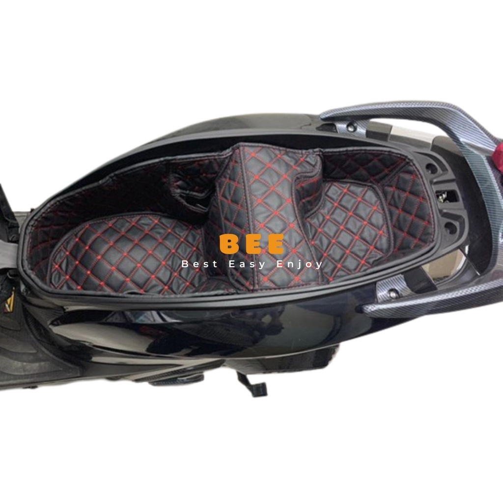 Lót cốp xe máy HONDA Air Blade Lead PCX SH Mode SH VN SH Ý Vision Vario Click chất liệu da cao cấp sang trọng có túi BEE