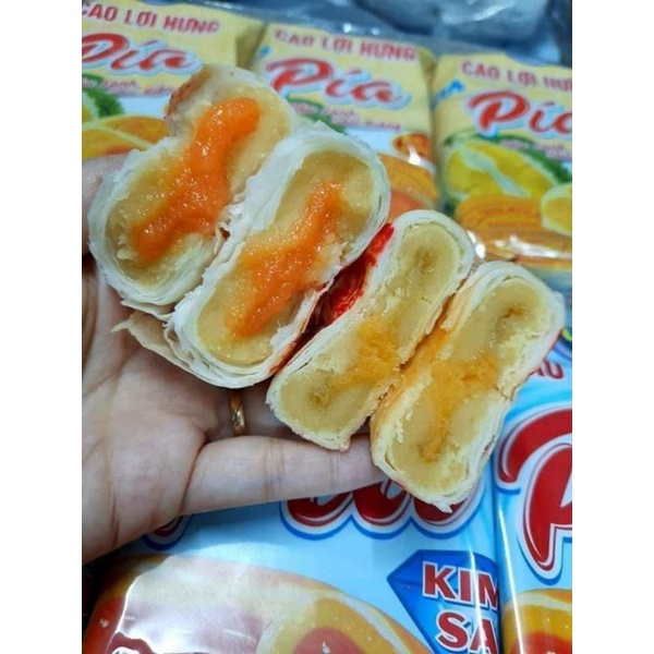 BÁNH PÍA SẦU RIÊNG CAO LỢI HƯNG BỊCH TO 12 cái nặng 1.2kg