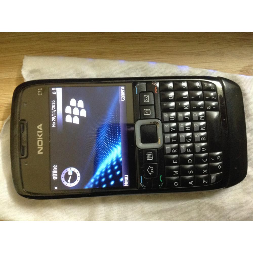 ĐIỆN THOẠI CỔ NOKIA E71 MAIN ZIN kèm pin sạc