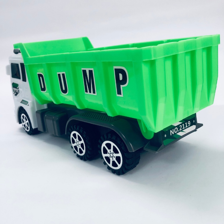Ô tô đồ chơi xe tải DUMP cho bé, chất liệu nhựa ABS an toàn, bé thỏa sức chơi đùa