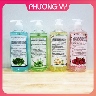 [NGUYÊN LIỆU SPA] Sữa rửa mặt các loại 500ml cho Spa, hoa hồng, hoa cúc, lô hội, rong biển_Làm sạch da, cấp ẩm mềm mịn.