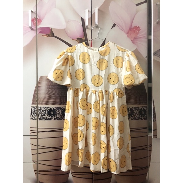 Đầm babydoll tay bồng