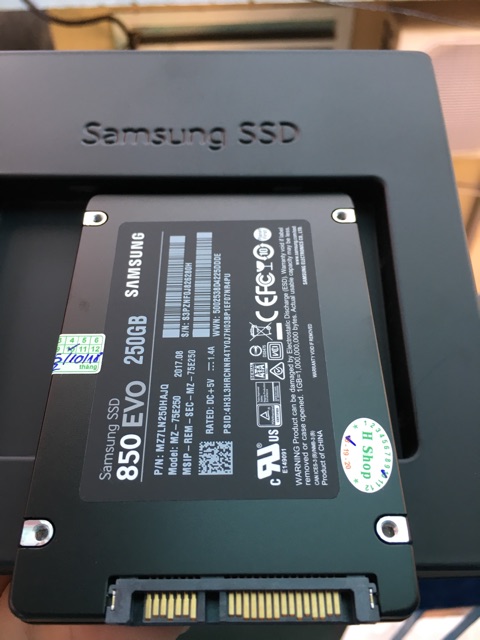 Ssd samsung 250gb 850 evo mới 100% chính hãng full vat