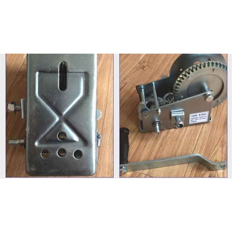 Tời quay tay 800LBS 360kg, 1200LBS 545kg, 2000LBS 1000kg, 3000LBS 1360kg cáp dài 8m