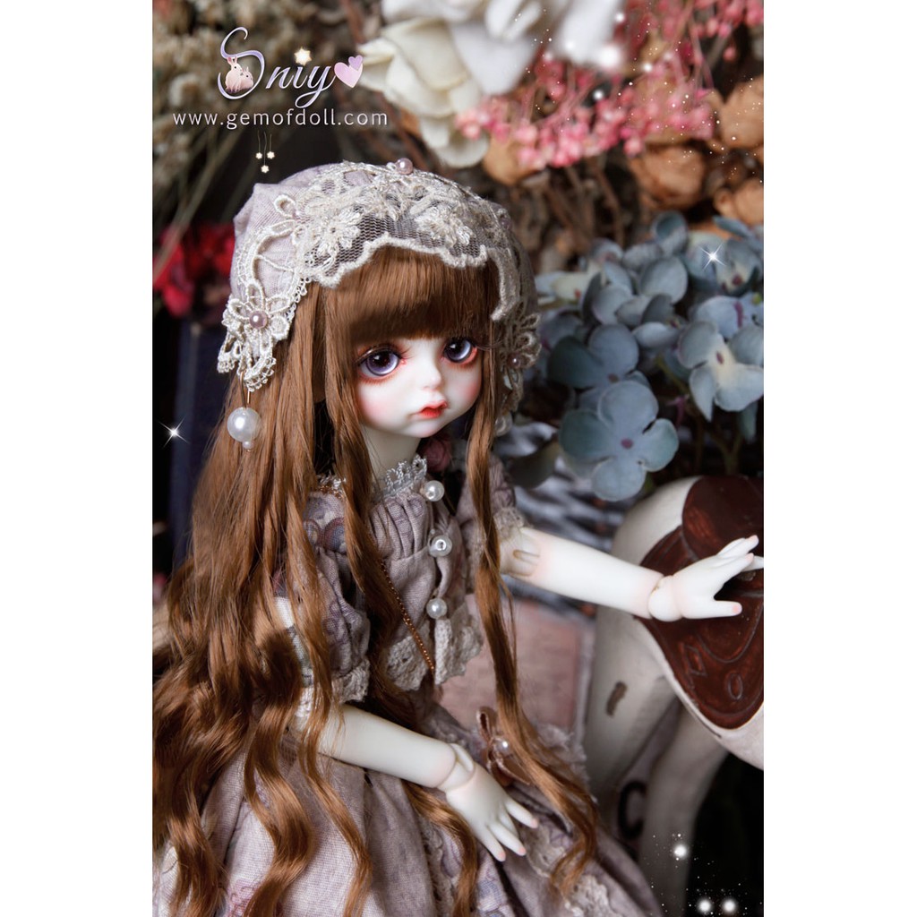 Búp Bê Tóc Xoăn Dài Gợn Sóng Dễ Thương Xinh Xắn Tỉ Lệ 1 / 6